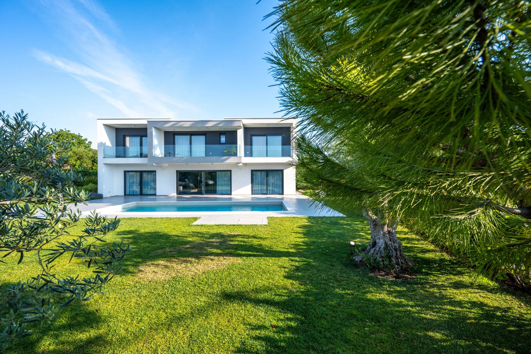 Modern home exterior representing selling in Reno